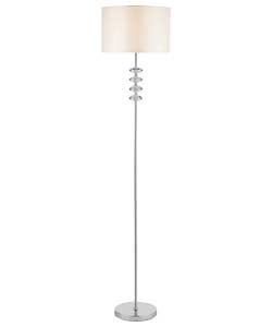 Inspire Spiro Ivory Floor Lamp