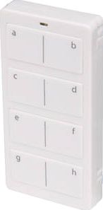 Insteon, 1228[^]3403J 8 Scene Mini Remote Control 3403J