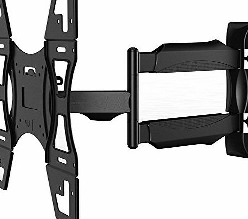 Intecbrackets - Extra strong slim fitting long reach (50-550mm) swivel and tilt TV wall mount bracket fits 32 - 60`` TV Screens (LED and LCD) and up to 50`` (Plasmas) with a maximum of 400mm x 400mm VES