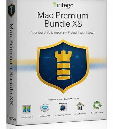 Intego Mac Premium X8: 3 Mac - 1 Year (Mac)