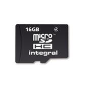 Integral 16GB MicroSDHC Memory Card Class 4