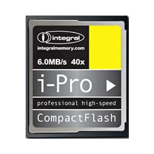 Integral 1GB 40X i-Pro Compact Flash Card