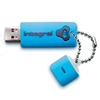 Integral 1GB Blue and#39;Splashand#39; Pen Drive