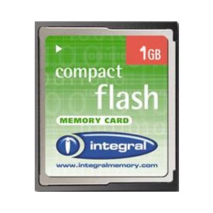 Integral 1GB CompactFlash Card