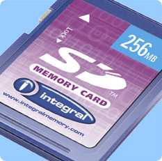 Integral 256 High Speed Secure Digital Card