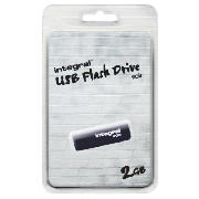 INTEGRAL 2GB USB FLASH DRIVE