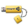 Integral 2GB Yellow and#39;Splashand#39; Pen Drive