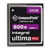 32GB 800X UltimaPro CompactFlash Card
