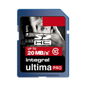 32GB UltimaPro SDHC 20MB/s - Class 10