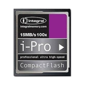 Integral 4GB 100X i-Pro Compact Flash Card