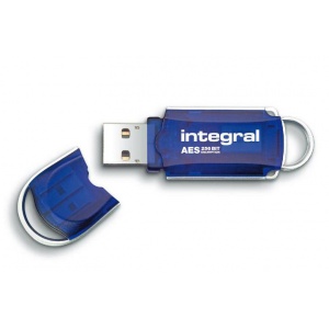 Integral 4GB Courier USB Flash Drive With AES