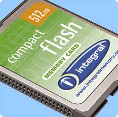 Integral 64Mb Compact Flash Card