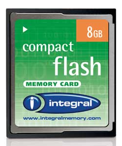 Integral 8GB Compact Flash