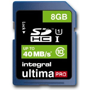 Integral 8GB Ultima Pro SDHC 40 MB/s - Class 10