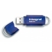 Integral Courier AES 2Gb USB Flash Drive translucent blue with 256bit hardware based encryption
