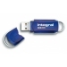 Integral Courier AES 8Gb USB Flash Drive translucent blue with 256bit hardware based encryption