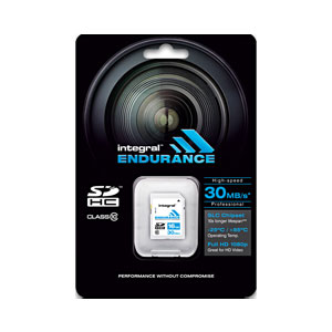 Integral Endurance 4GB SDHC Memory Card - Class 10