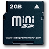 Integral Mini Secure Digital (SD) Card 2GB