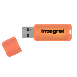 Integral Orange 16GB USB Flash Drive