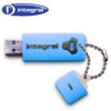 Integral Splash 8GB USB 2.0 Flash Drive - Blue