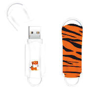 Xpression Tiger 4GB USB Flash Drive
