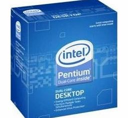 Intel E5500 Pentium Dual Core Processor - 2.80GHz,2MB Cache,800MHz FSB,Socket LGA775,3 Year Warranty,Retail Boxed