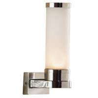 Halo Slim Cylinder Opal Wall Light 40W