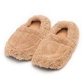 Intelex Furry Warmers Beige Slippers - One size
