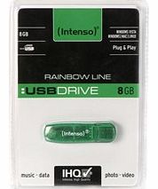Intenso Rainbow Line USB flash drive - 8 GB