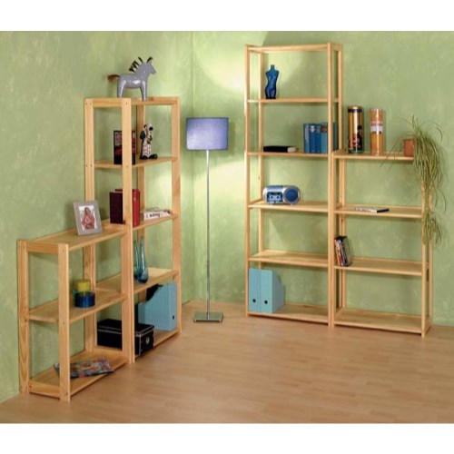 Inter Link SA Interlink Meghan Solid Pine Bookcase Set