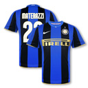 Inter Milan Nike 08-09 Inter Milan home (Materazzi 23)