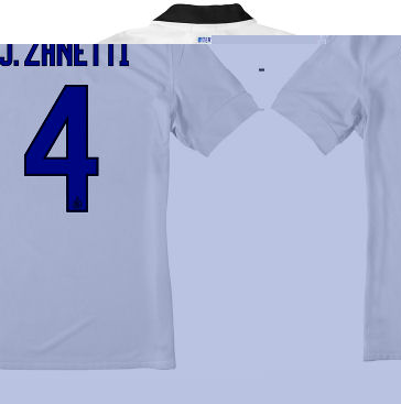 Nike 2011-12 Inter Milan Nike Away Shirt (J. Zanetti 4)