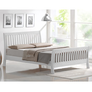 Picasso White 4FT 6 Double Bedstead
