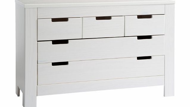 Interlink Balthasar Chest 5-Drawers Pine, White
