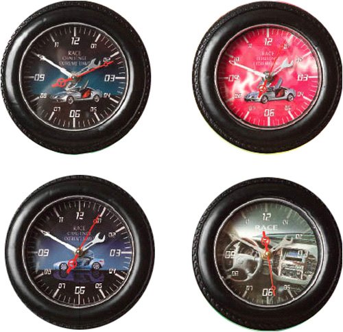 Tyre wall clock