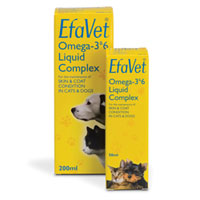 Intervet UK Efavet Omega 3-6 Liquid Complex (50ml)