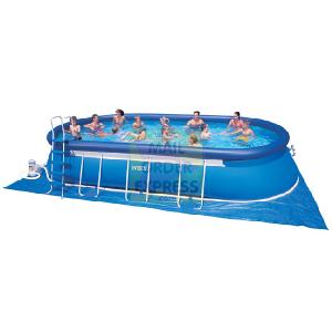 INTEX 12 x24 Oval Metal Frame Pool Outdoor Toy - review, compare prices, buy online