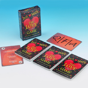 Love Game Playing Cards - Naughty Card