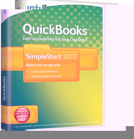 Intuit QuickBooks SimpleStart 2013 1 User (PC)
