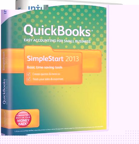 Intuit QuickBooks SimpleStart 2013 1 User (PC)