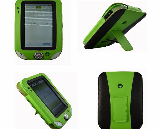 New LeapFrog LeapPad Ultra / LeapPad Ultra XDi Learning Tablet 2013 / 2014 PINK Leather Case Cover Wallet with Built in Stand - Accessories by InventCase & Exclusive to Sunny Savers