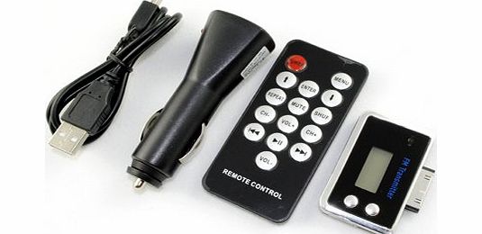 New Premium Apple FM Transmitter For Apple iPhone, iPhone 3G, iPhone 3G S and Itouch (1st, 2nd & 3rd Gen), Nanos & Classics (All ipods) WITH 12 MONTHS WARRANTY Now with remote control