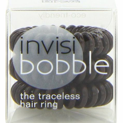 Traceless Hair Ring and Bracelet, Chocolate Brown Suitable for All Hair Types