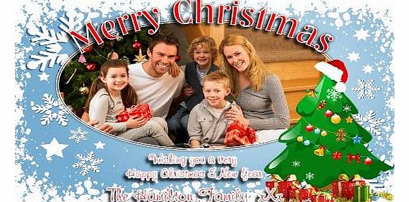 Invite Designs Ltd 10 Personalised Christmas Xmas PHOTO Cards N26