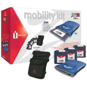 Iomega 250Mb USB Mobility Zip Kit