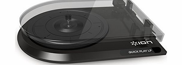 Ion  Quick Play LP Compact Vinyl to USB Turntable