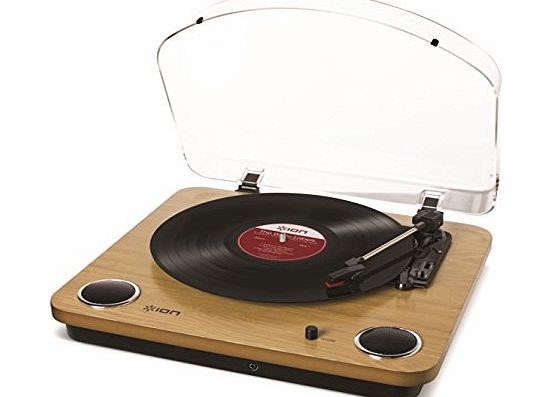Ion Max LP Conversion Turntable with Stereo Speakers