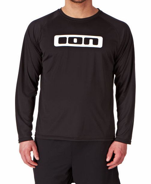 ION Mens ION Comp Long Sleeve Surf Tee - Black