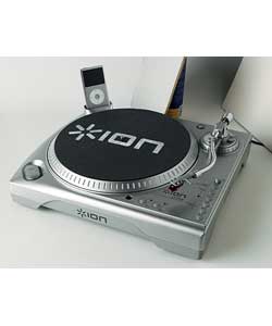 ION Turntable with iPod Docking