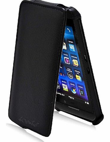 Ionic Designer CONTOUR Leather Case for RIM Blackbery Z10 Smartphone (AT